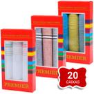 Kit Lenços Premier 32x32 cm Algodão - 20 caixas c/ 3un cada Kit Lenços Premier 32x32 cm Algodão - 20 caixas c/ 3un cada