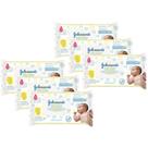 Kit Lenços Umedecidos Johnson's Baby Recém-Nascido Sem Fragrância 288 unidades