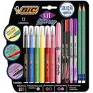 Kit Lettering: Brush Pens, Marking, Intensity 0.4mm e 1.0mm, Evolution BIC (SKU 16013)