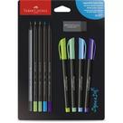 Kit Lettering Supersoft Cores Frias FABER-CASTELL Kit Lettering Supersoft Cores Frias FABER-CASTELL