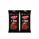 Kit Leve 16 Pague 12 Preservativo Camisinha Rilex Sensitive Mais Fino