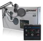 Kit Lexsen Studiocaster Interface + Microfone condensador