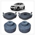 Kit Lift Calço Dianteiro Traseiro Renault KWID 2cm elevação