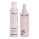 Kit light spray e fixador líquido rigolim