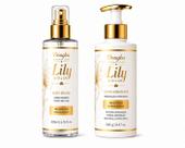 KIT LILY GOLD Hidratante 240g + body splash 200ml - Fiel ao lily Obt