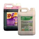 Kit Limpa Alumínio Aqualiv E Detergente Limpa Pedras 5L