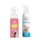 Kit Limpa Carinha Limpa Lágrima Pet Clean Cachorro Gato Kit Limpa Carinha Limpa Lágrima Pet Clean Cachorro Gato