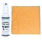 Kit Limpa E Desengordura Telas Celular Tv Notebook Gps Cor: Laranja Pastel