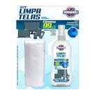 Kit Limpa Telas Rodabrill Spray 100ml e 1 Pano de Microfibra 20cm x 20cm Kit Limpa Telas Rodabrill Spray 100ml e 1 Pano de Microfibra 20cm x 20cm