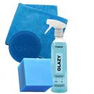 Kit limpa vidros glazy c/ pano e aplicador vonixx