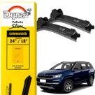 Kit Limpador Parabrisa Palheta Dyna Original Commander 2021 em Diante para Vidro Dianteiro Kit Limpador Parabrisa Palheta Dyna Original Commander 2021 em Diante para Vidro Dianteiro