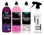 Kit limpeza alumax removex pulviflex 1,5l vonixx diluidor