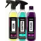 Kit Limpeza Automotiva Vonixx V-floc Shampoo + Sintra Fast + Izer 500ml Kit Limpeza Automotiva Vonixx V-floc Shampoo + Sintra Fast + Izer 500ml