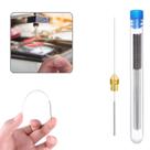 Kit Limpeza Bico Impressora 3D Agulha Aço inox 0.4mm Nozzle