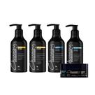Kit Limpeza Completa para Barba e Cabelo Charming Barbershop