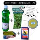 Kit Limpeza Completo com Alfazema 1L Anil em Pó Africano Original Banho de Ervas Banha de Orí