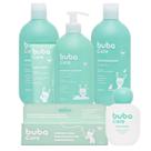 Kit Limpeza Corpo Cabelo Bebê Infantil 400ml Hidratante Colônia Creme Sem Lágrimas Buba Care