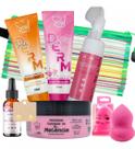Kit Limpeza De Pele Sérum Sabonete Facial Nécessaire Brinco
