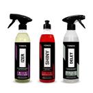 Kit limpeza de pneus e rodas vonixx delet shiny izer Kit limpeza de pneus e rodas vonixx delet shiny izer