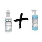 Kit Limpeza e Fragrância 1 Limpador Bactericida Ecco AIR Marine e 1 Finisherfresh Summer 1 Litro