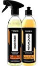 Kit Limpeza e Hidratação Couro Higicouro Hidracouro 500ml Vonixx