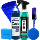 Kit Limpeza e Revitalização de Platicos Interno Externo Zucs Sintra Fast