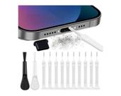 Kit Limpeza Escova Para Entrada iPhone Samsung Celular Usb C