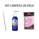 Kit Limpeza facial Sabonete + Faixa Cabelo + Extrator Cravos Kit Limpeza facial Sabonete + Faixa Cabelo + Extrator Cravos