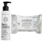 Kit Limpeza Facial Suave Beyoung Cleanser + Lenços Micelares