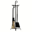 Kit Limpeza Ferramentas , Acessorios P/ Limpeza de Lareira Ferro Preto Pequeno