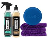 Kit Limpeza Hidratação Couro Vonixx Sintra Hidracouro Toalha Kit Limpeza Hidratação Couro Vonixx Sintra Hidracouro Toalha