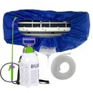 Kit Limpeza Para Ar Condicionado Split Até 36 Mil BTUS Bolsa Coletora + Pulverizador 5 Litros