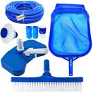 Kit limpeza para piscinas mangueira ecológica 5mt clorador Kit limpeza para piscinas mangueira ecológica 5mt clorador