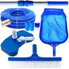 Kit limpeza para piscinas mangueira ecológica 6mt cabo 2 mt Kit limpeza para piscinas mangueira ecológica 6mt cabo 2 mt
