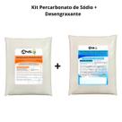 Kit Limpeza Pesada Percarbonato de Sódio 1kg Desengraxante Desengordurante 1kg