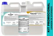 Kit Limpeza Xtraction Ii 5l +Alvfresh 5l + Finisherfresh Bouquet 1l