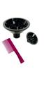 Kit Lindos Cachos Martini Linha Premium 1 Pente Largo + 1 Difusor Universal