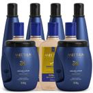 Kit Linha A Profissional Shampoo Mascara e Creme de Silicone