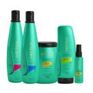 Kit Linha Completa Cachos System Aneethun 300ml 6 itens