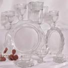 Kit Linha Lynx Elegância Para Sua Mesa Incolor 39 Peças Kit Linha Lynx Elegância Para Sua Mesa Incolor 39 Peças