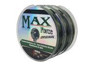 Kit Linha Monofilamento Maruri Max Force Original Verde 0,23mm 12lbs/5,5kg - (3 x 100 Metros)