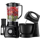 Kit Liquidificador 550W Turbo Power L-99-FB + Batedeira 400W Prática B-44-B (110V)
