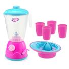 Kit Liquidificador Cozinha Infantil Menina Brincar - Usual Brinquedos
