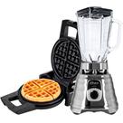 Kit Liquidificador New Osterizer Chrome E Máquina De Waffle Oster 110V