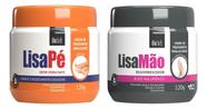 Kit Lisa Pé E Mão Cremes Super Hidratante E Rejuvenecedor - Biosoft Kit Lisa Pé E Mão Cremes Super Hidratante E Rejuvenecedor - Biosoft