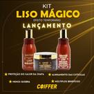 Kit Liso Mágico Coiffer Hidratação 3 itens Kit Liso Mágico Coiffer Hidratação 3 itens