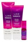 Kit Liso Magico Lowell Shampoo + Condicionador + Oleo Disciplinante