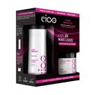 Kit Liso Mágico Shampoo 300ml e Máscara 300g Eico Pro