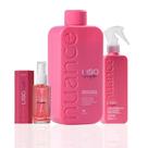Kit - Liso perfeito nuance 1L + Pré Escova Liso perfeito + Sérum Liso perfeito