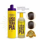 Kit Lisoterapia Progressiva Sem Formol+shampoo Anti-resíduos